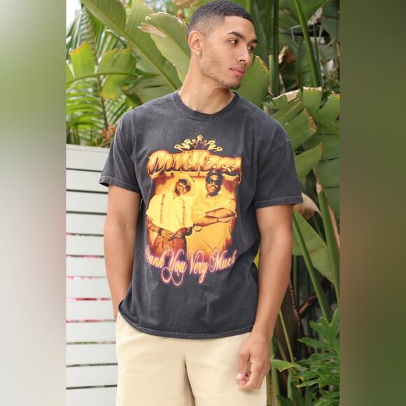 NWT Outkast Stank You Very Much‎ T-shirt Large Vintage Black Wash Fashion Nova - Picture 1 of 6